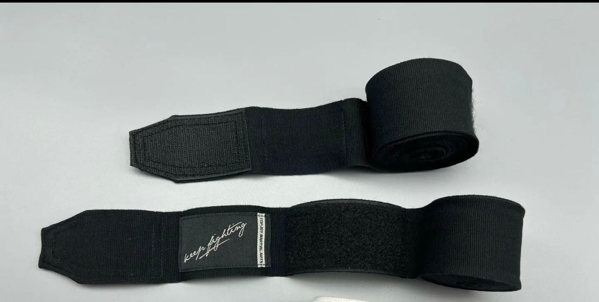 "Keep Fighting" Hand Wraps