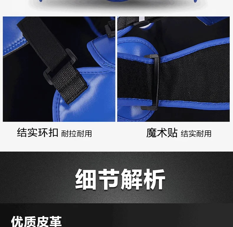 Boxing Chest Guard MMA Kickboxing Body Vest Protector Martial Arts WTF Reversible Rib Shield Taekwondo Target Training Uniform