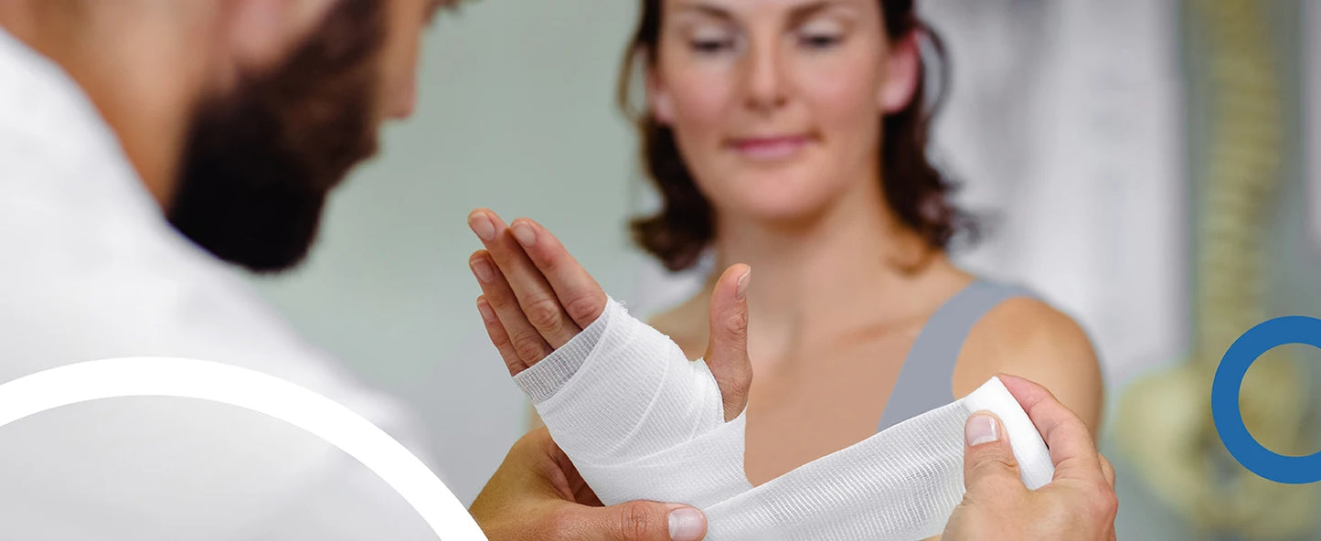 10 Roll Gauze Rolls Tape - Gauze Wrap - First Aid Supplies - Flexible,Breathable Gauze Bandage -Bandage Wrap for Wound Dressing