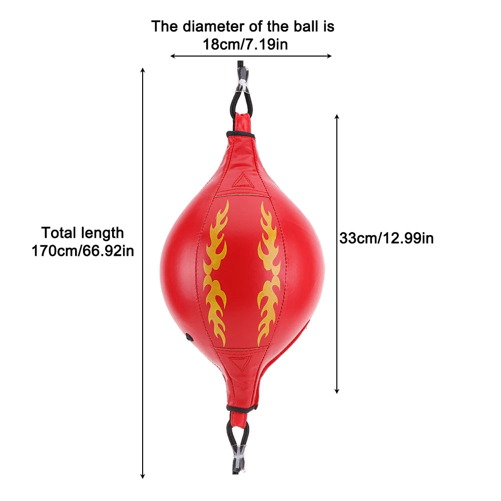 Boxing Punching Ball Training Reaction Speed Balls PU Leather Double End Punching Bag SpeedBall Gym Fitness Sports Equipment