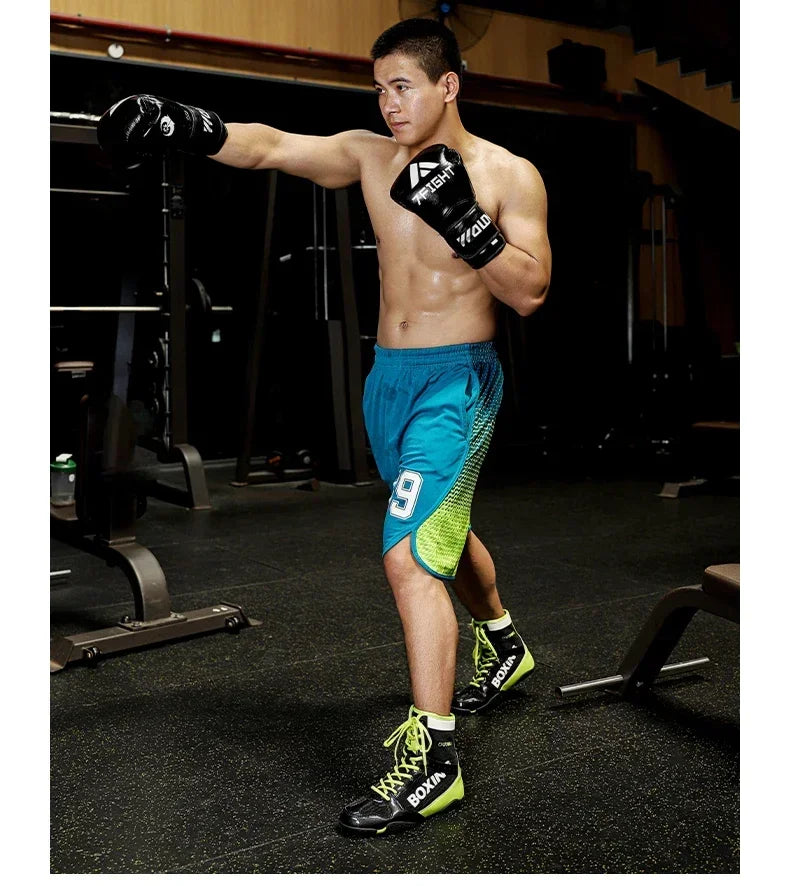 Luxury Brand Boxing Shoes for Couples Non-Slip Gym Shoes Man Lace Up Boy Zapatillas Powerlifting Men Women Wrestling Shoes