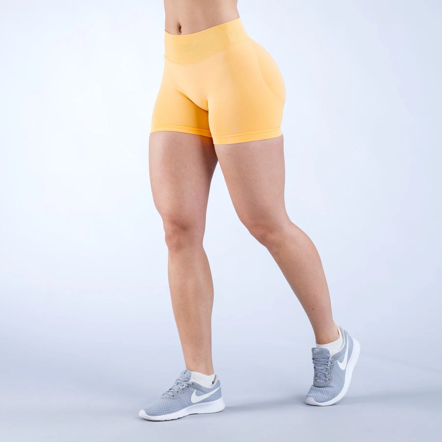NCLAGEN Impact Shorts 4.5" Gym Shorts Woman Scrunch Butt Fitness Sports Short Workout Seamless Leggings Running Yoga bottoms