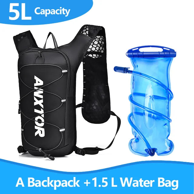 NEW Trail Running-ultra-light 5L Backpack, Running Hydration Vest, Marathon Can be used with 1.5L 500ML water bag.