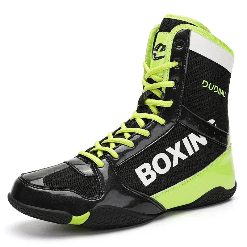 Luxury Brand Boxing Shoes for Couples Non-Slip Gym Shoes Man Lace Up Boy Zapatillas Powerlifting Men Women Wrestling Shoes