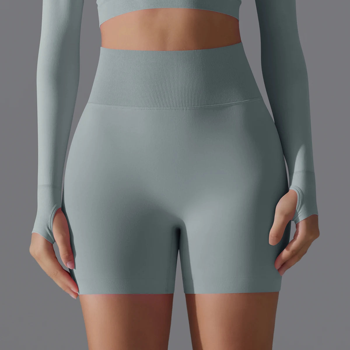 Women Shorts Seamless Yoga Sports Shorts For Women Cycling Jogging Fitness High Waist Push Up Gym Shorts Leggings Yoga Clothing