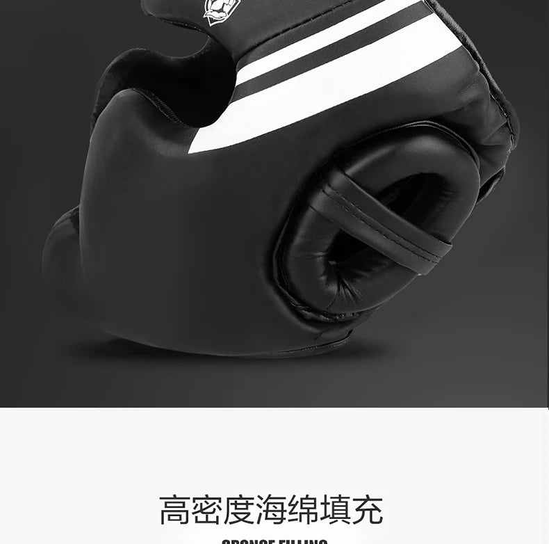 Promotion Boxing MMA Safety Helmet Head Gear Protectors Adult Child Training Headgear Muay Thai Kickboxing Full-covered Helmets