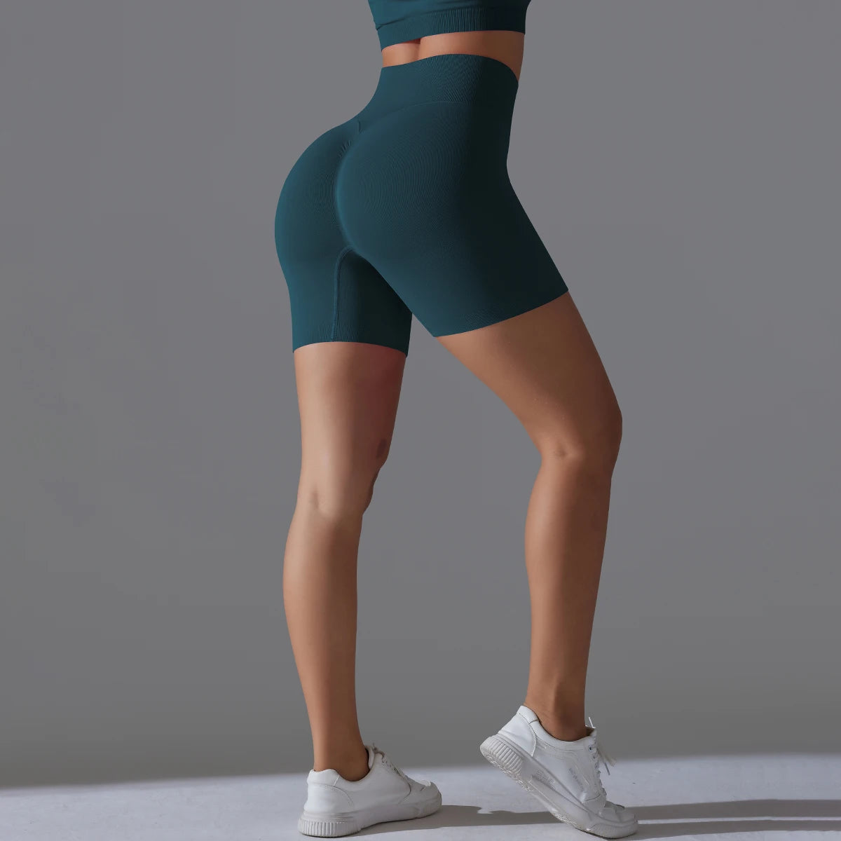 Women Shorts Seamless Yoga Sports Shorts For Women Cycling Jogging Fitness High Waist Push Up Gym Shorts Leggings Yoga Clothing