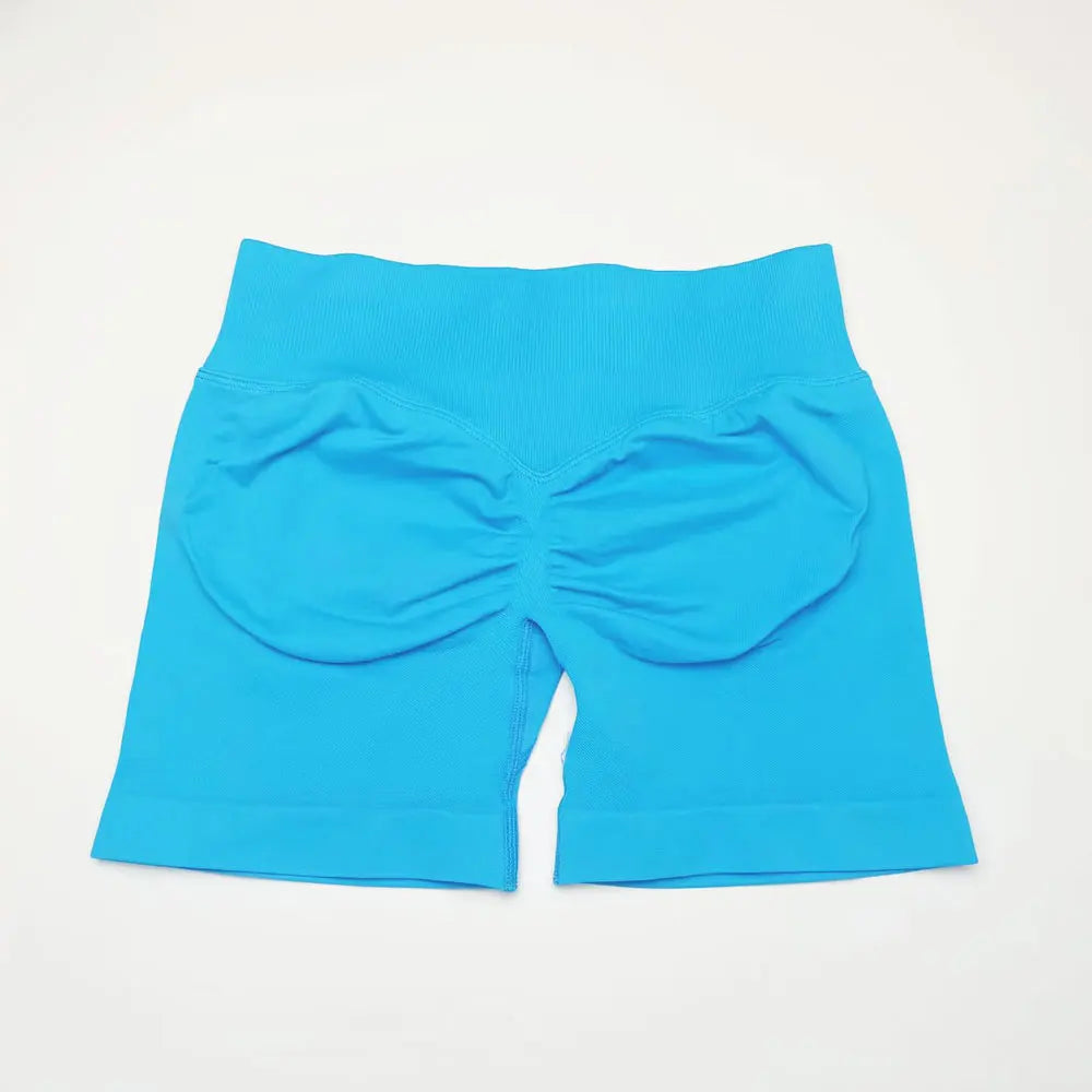 NCLAGEN Impact Shorts 4.5" Gym Shorts Woman Scrunch Butt Fitness Sports Short Workout Seamless Leggings Running Yoga bottoms