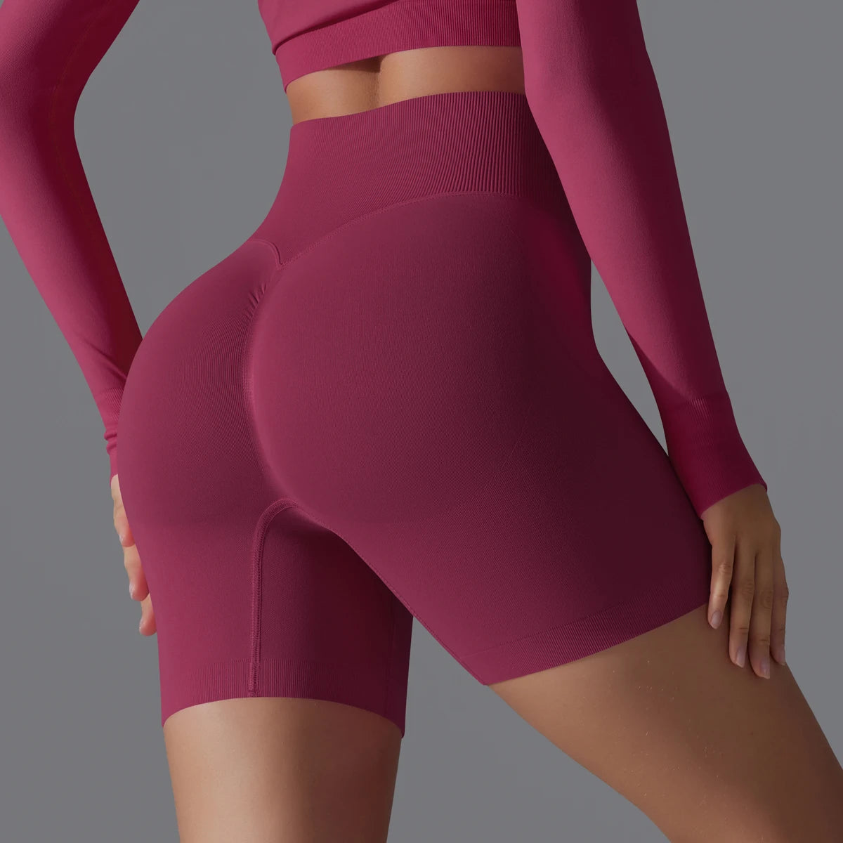 Women Shorts Seamless Yoga Sports Shorts For Women Cycling Jogging Fitness High Waist Push Up Gym Shorts Leggings Yoga Clothing
