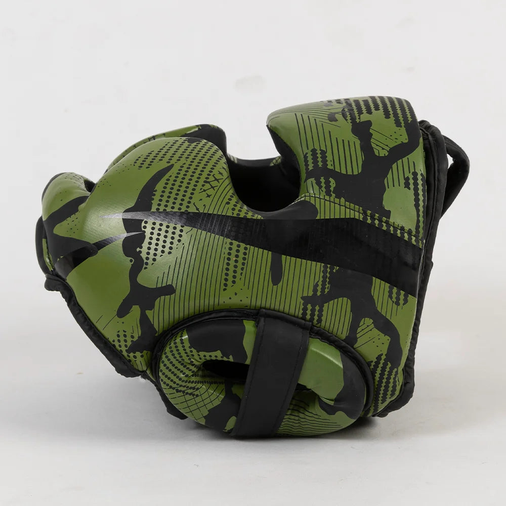 Boxing Helmet MMA Fighting Training Fighting Head Protection Men's Taekwondo Muay Thai Sanda Head Protection Equipment