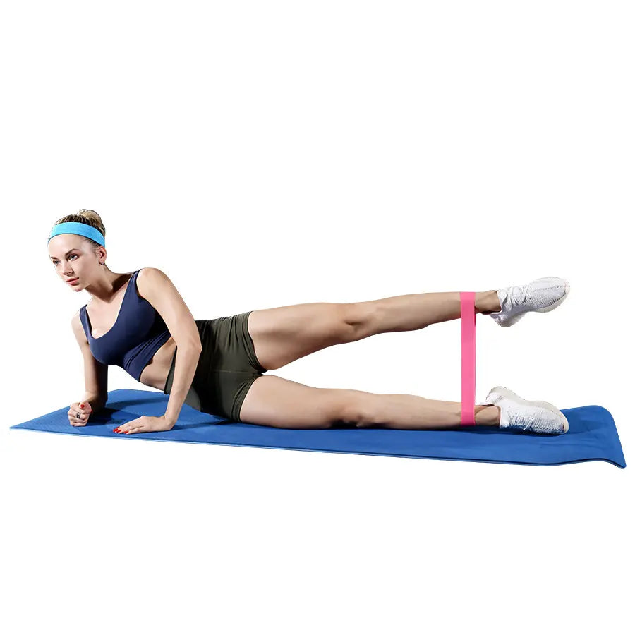 6 Pcs Crossfit Workout Resistance Bands Fitness Elastic Rubber Bands Training Workout Mini Band Gym Home Yoga Strength Equipment