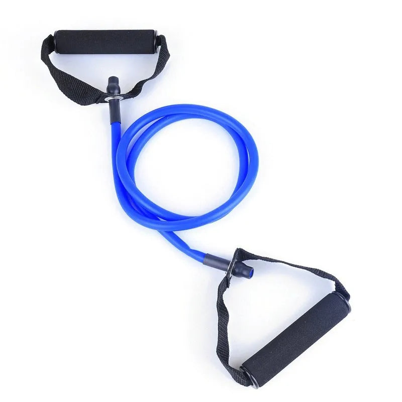 Resistance Bands with Handles, Single Resistance Bands, Exercise Bands with Handles, for Resistance Training, Physical Therapy