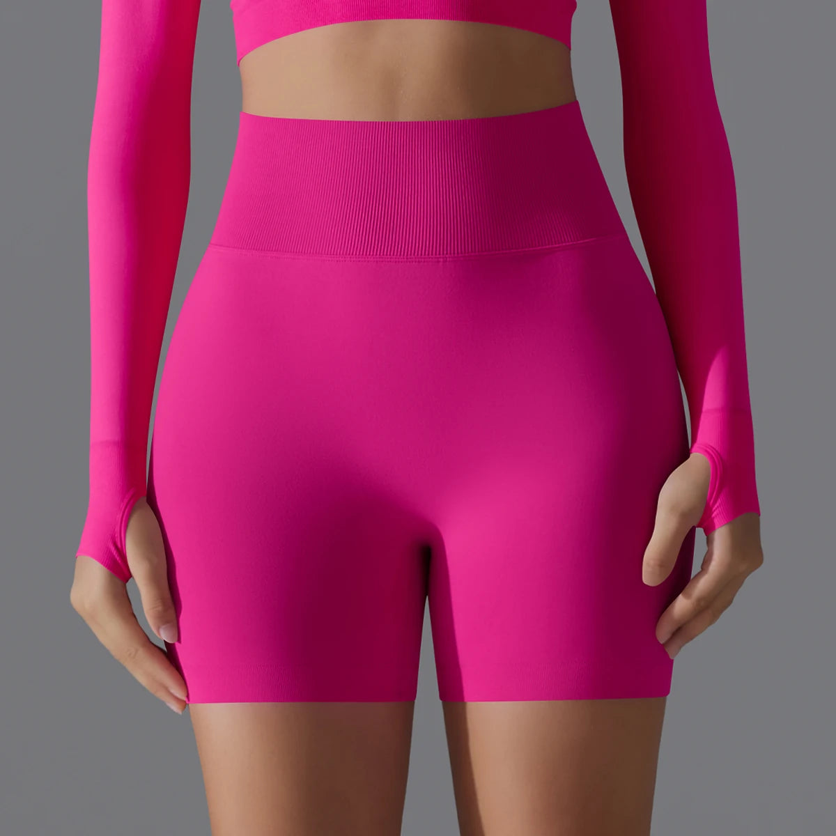 Women Shorts Seamless Yoga Sports Shorts For Women Cycling Jogging Fitness High Waist Push Up Gym Shorts Leggings Yoga Clothing
