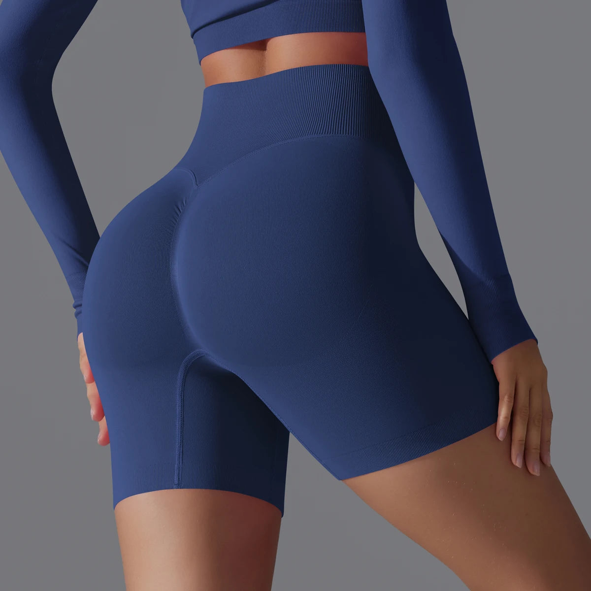 Women Shorts Seamless Yoga Sports Shorts For Women Cycling Jogging Fitness High Waist Push Up Gym Shorts Leggings Yoga Clothing
