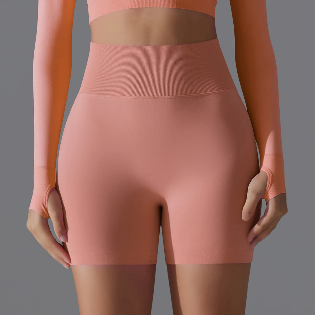 Women Shorts Seamless Yoga Sports Shorts For Women Cycling Jogging Fitness High Waist Push Up Gym Shorts Leggings Yoga Clothing