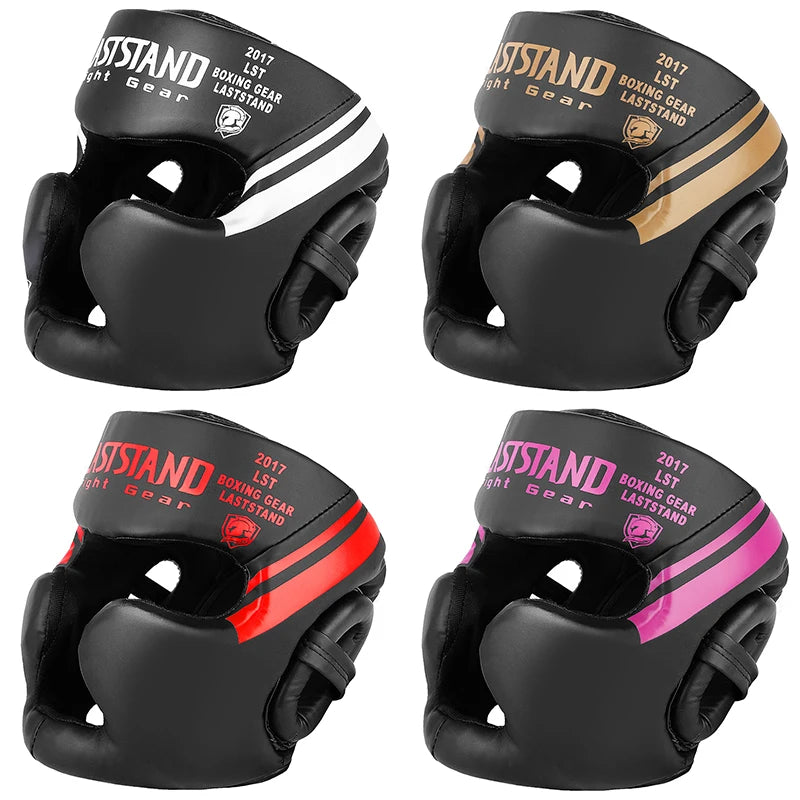 Promotion Boxing MMA Safety Helmet Head Gear Protectors Adult Child Training Headgear Muay Thai Kickboxing Full-covered Helmets