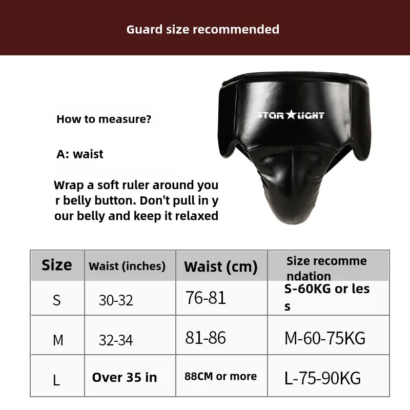 Men's full girdle protection Boxer underwear Men's Taekwondo groin protection boxing karate jockstrap free fight jockstrap