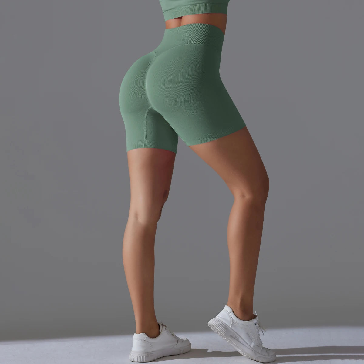 Women Shorts Seamless Yoga Sports Shorts For Women Cycling Jogging Fitness High Waist Push Up Gym Shorts Leggings Yoga Clothing