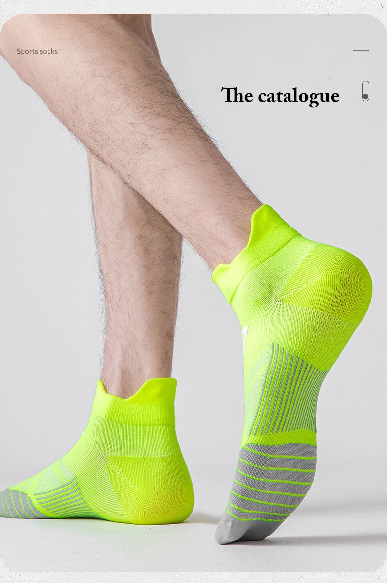 3pairs/Lot Woman Men's Socks Compression Breathable Basketball Sports Cycling Running Towel Socks High Elastic Tube Socks