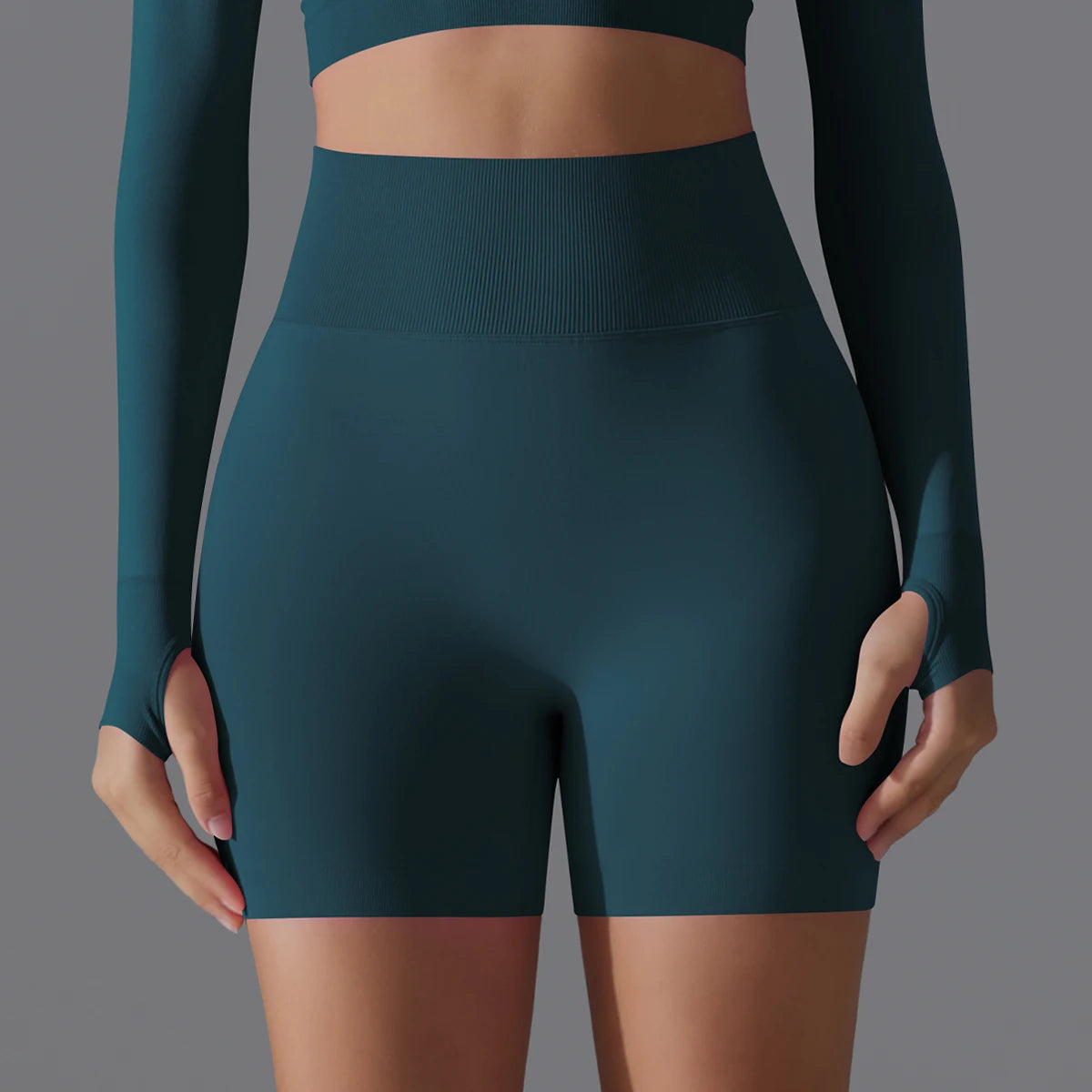 Women Shorts Seamless Yoga Sports Shorts For Women Cycling Jogging Fitness High Waist Push Up Gym Shorts Leggings Yoga Clothing
