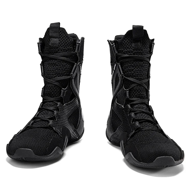 Men Boxing Shoes Professional Breathable Fighting Wrestling Shoes Equipment Non-Slip Brand Gym Training Top Quality Boxing Boots