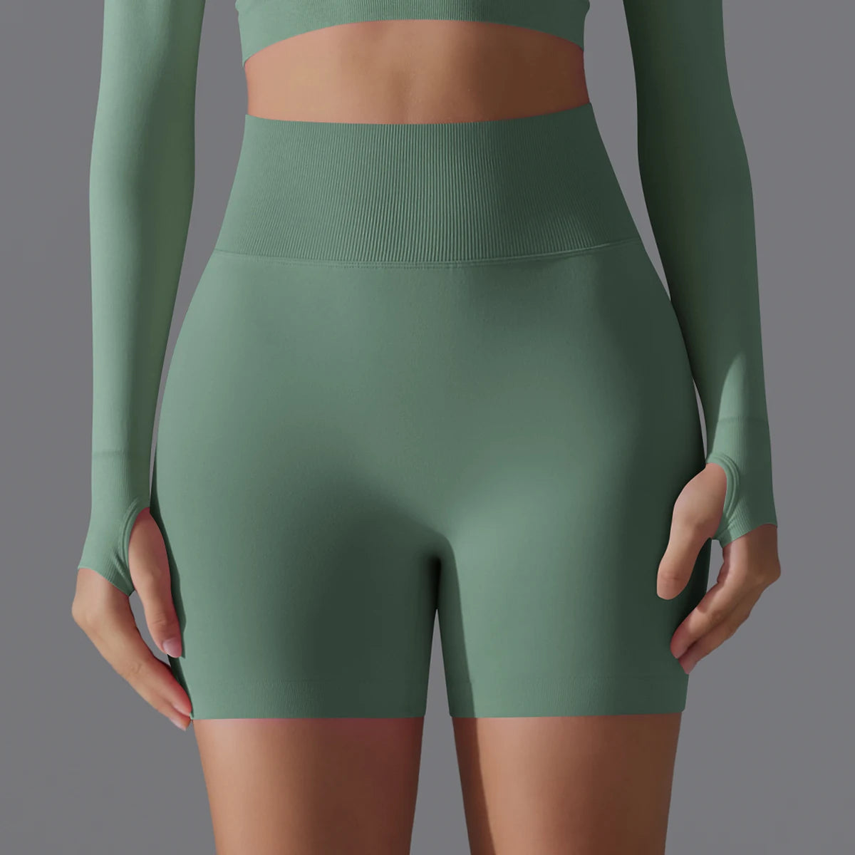 Women Shorts Seamless Yoga Sports Shorts For Women Cycling Jogging Fitness High Waist Push Up Gym Shorts Leggings Yoga Clothing