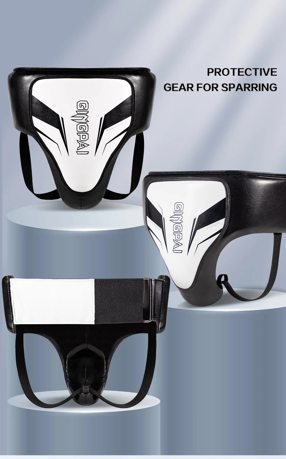 Professional boxing crotch protection male combat Sanda Muay Thai adult thick practical training protective gear for training