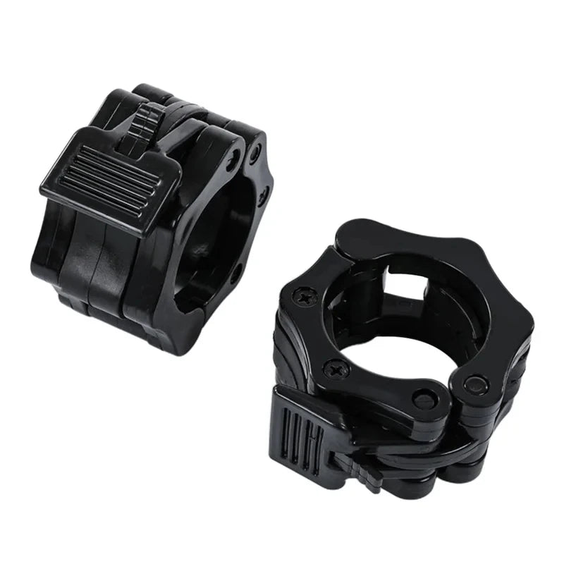 1Pair 50MM Spinlock Collars Barbell Collar Lock Clips Weight Lifting Bar Gym Dumbell Clamp Spring Quick Release Clamps Spin