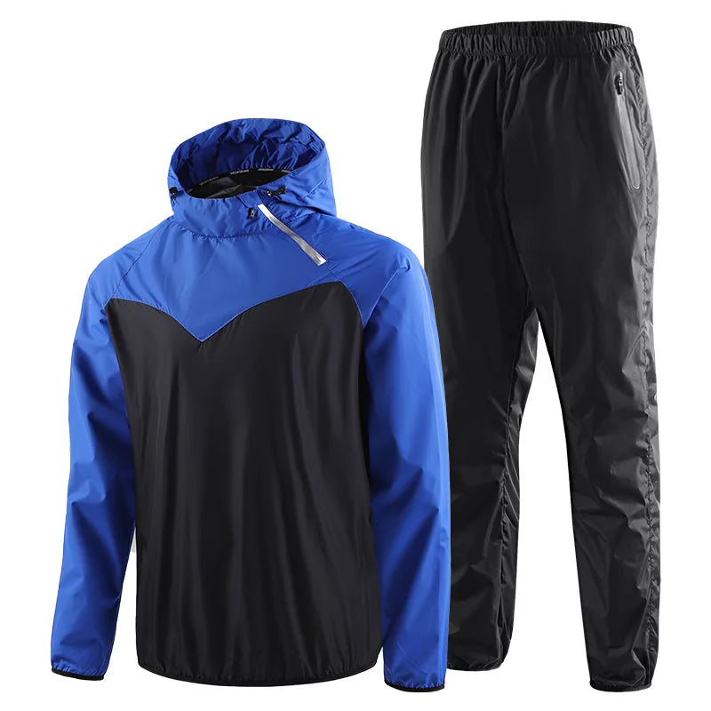 couple sports suit fitness running sweating men and women spring and autumn weight loss training fashion two-piece set