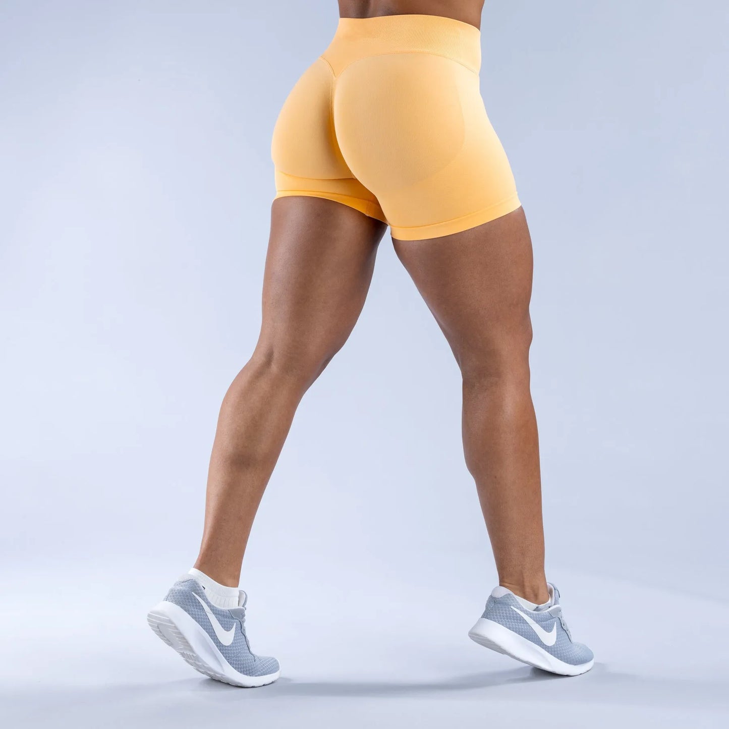 NCLAGEN Impact Shorts 4.5" Gym Shorts Woman Scrunch Butt Fitness Sports Short Workout Seamless Leggings Running Yoga bottoms