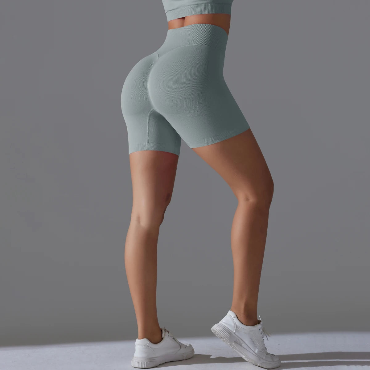 Women Shorts Seamless Yoga Sports Shorts For Women Cycling Jogging Fitness High Waist Push Up Gym Shorts Leggings Yoga Clothing