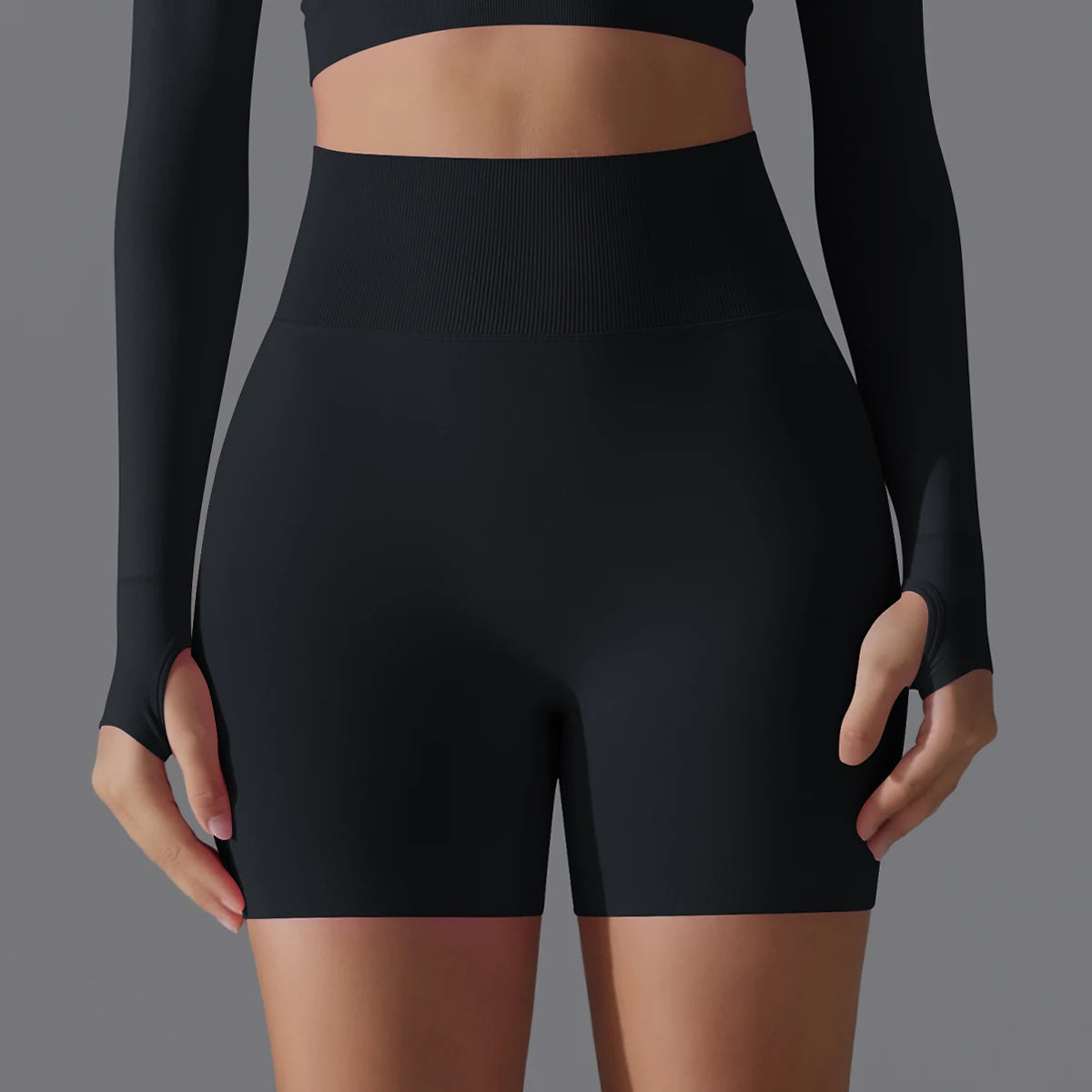 Women Shorts Seamless Yoga Sports Shorts For Women Cycling Jogging Fitness High Waist Push Up Gym Shorts Leggings Yoga Clothing
