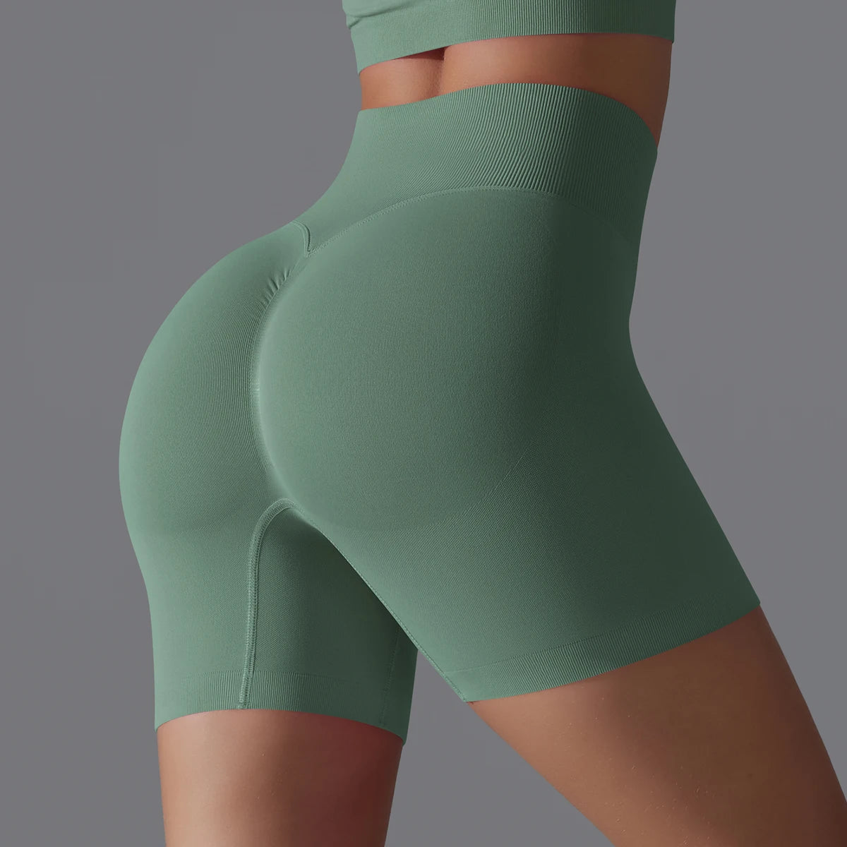 Women Shorts Seamless Yoga Sports Shorts For Women Cycling Jogging Fitness High Waist Push Up Gym Shorts Leggings Yoga Clothing