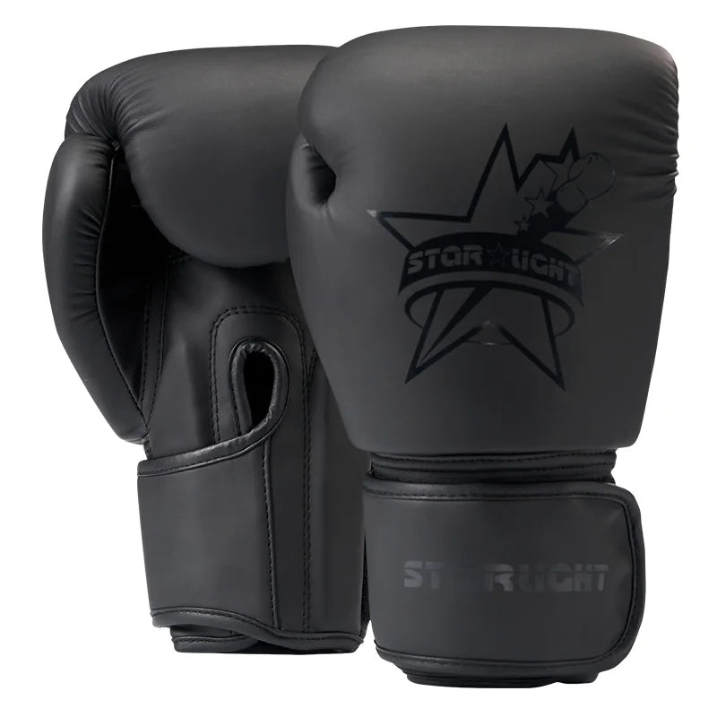 Boxing gloves, professional training sparring, explosion-proof leather, Muay Thai, MMA, Kickboxing, multi-layer sweat absorption