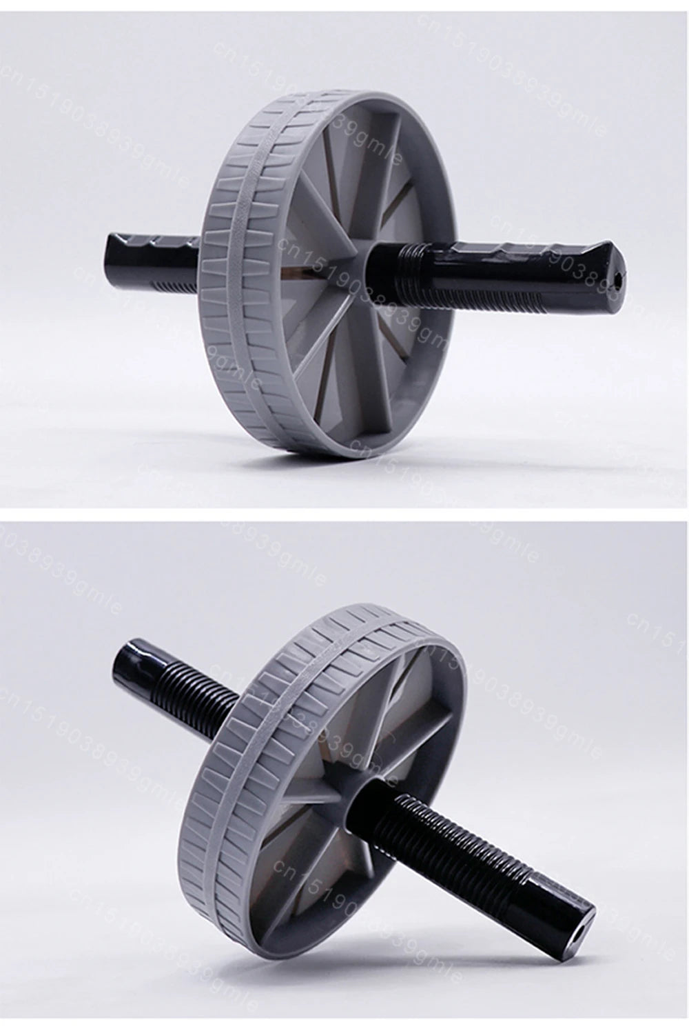Abdominal Roller Abdominal Trainer Household Wheel Strong Load Bearing Non-Slip Roller Muscle Exercise Fitness Training Workout