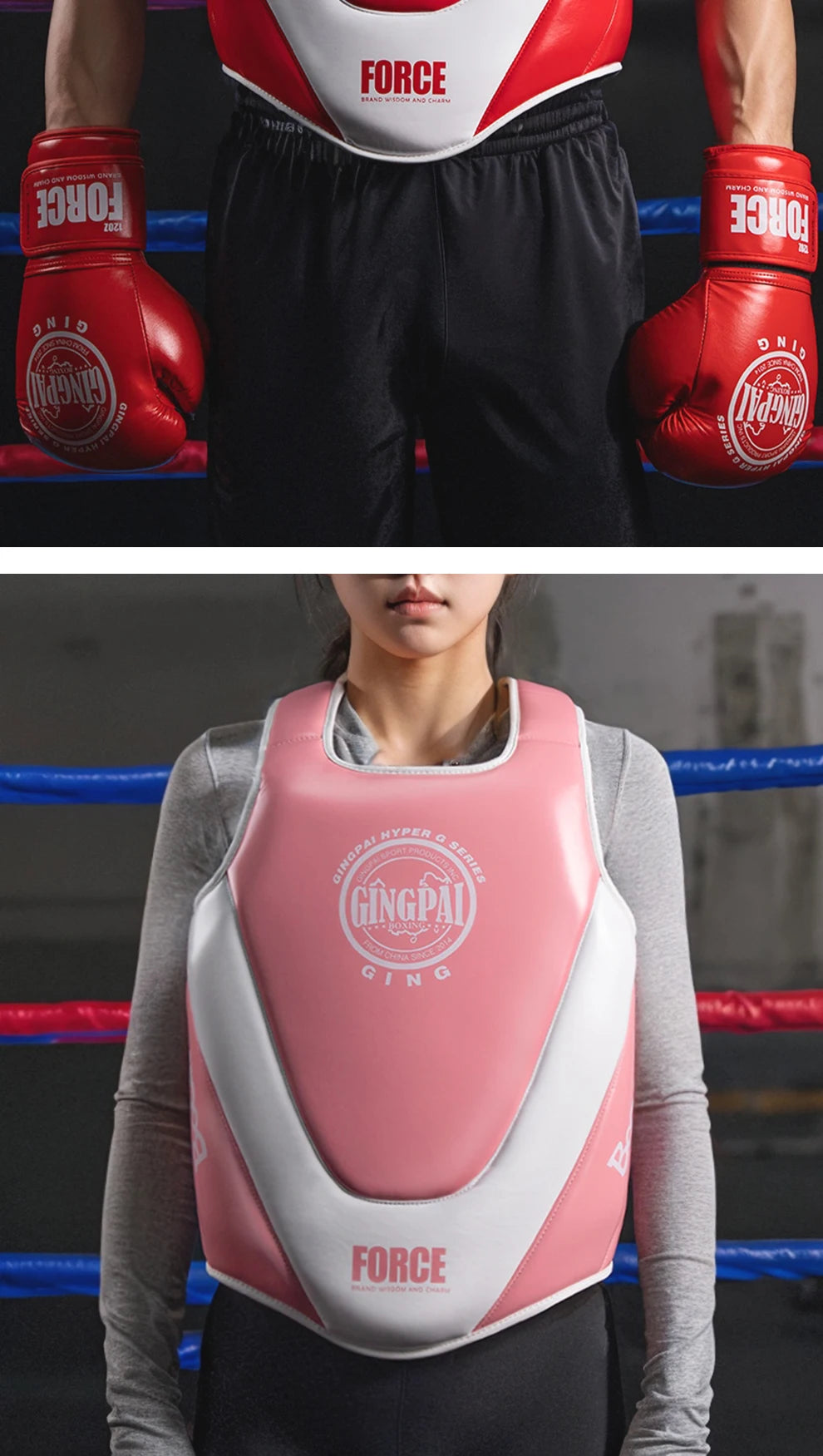 Professional children Sanda chest protector Sanda Muay Thai combat training protective gear youth boxing body protector