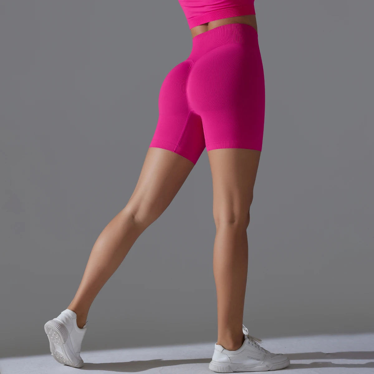 Women Shorts Seamless Yoga Sports Shorts For Women Cycling Jogging Fitness High Waist Push Up Gym Shorts Leggings Yoga Clothing