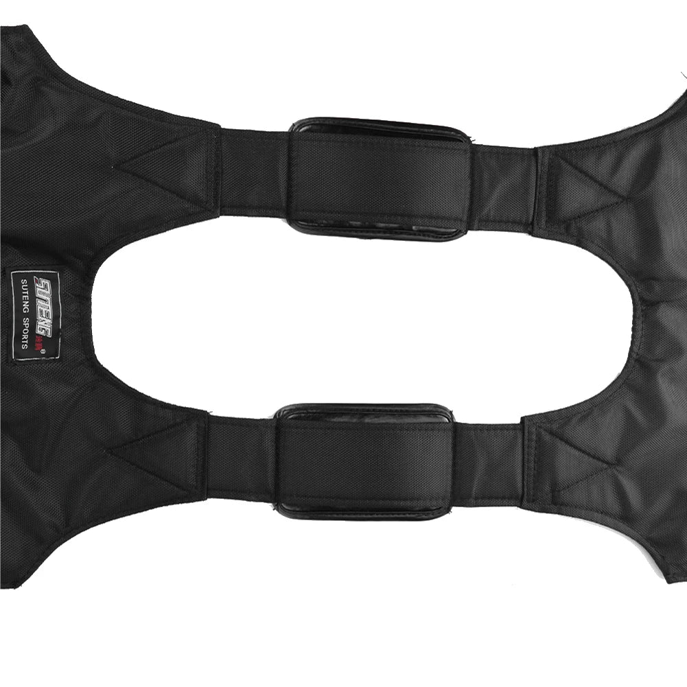 3-50KG Durable Weighted Vest Adjustable Weight Training Exercise Waistcoat Jacket Sand Clothing Boxing Fitness Equipment \
weights not included