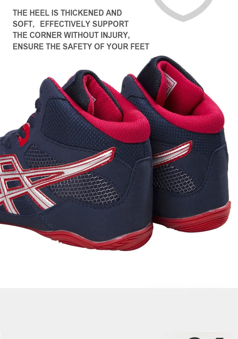 TaoBo Breathable Boxing Shoes for Men Women Professional Wrestling Boots Breathable Comfortable Flighting Boxing Sneakers