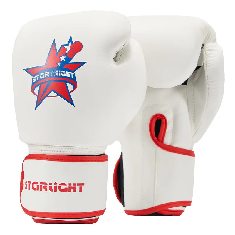 Boxing gloves, professional training sparring, explosion-proof leather, Muay Thai, MMA, Kickboxing, multi-layer sweat absorption