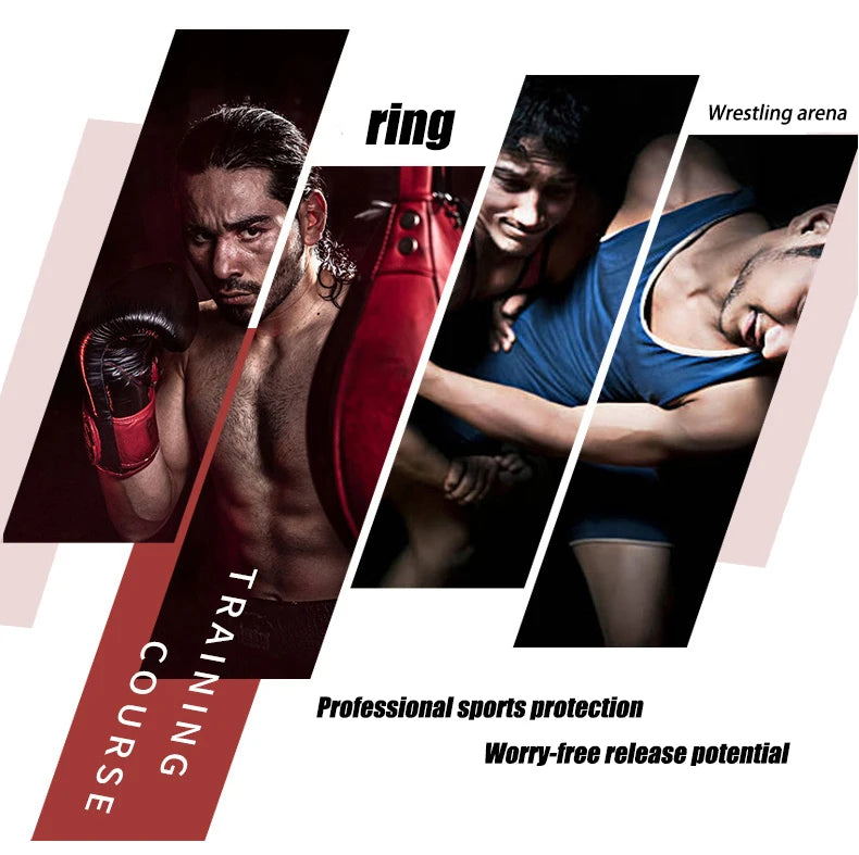 New Pro wrestling and boxing shoes, men's mesh breathable training, flying wrestling boots, lightweight sneakers
