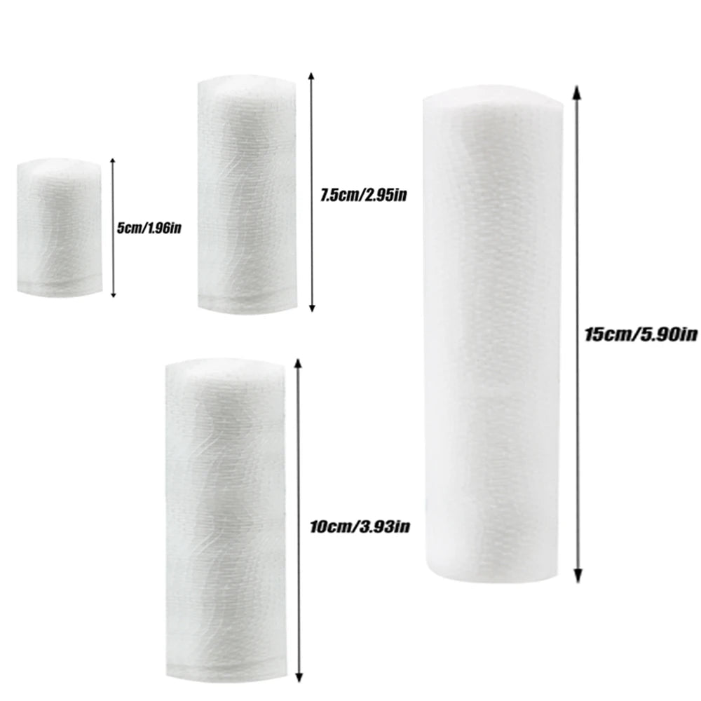 10 Roll Gauze Rolls Tape - Gauze Wrap - First Aid Supplies - Flexible,Breathable Gauze Bandage -Bandage Wrap for Wound Dressing