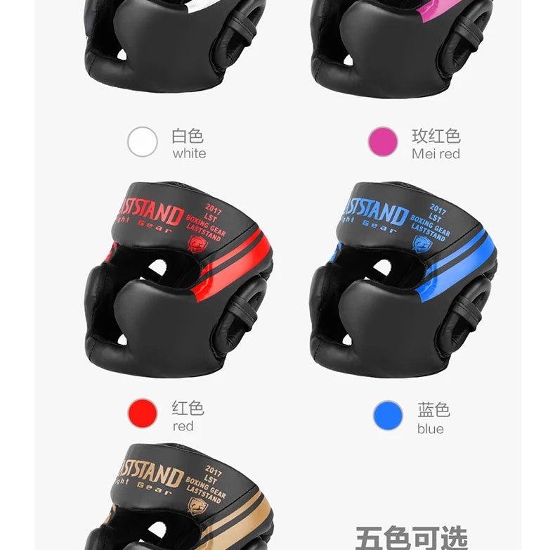 Promotion Boxing MMA Safety Helmet Head Gear Protectors Adult Child Training Headgear Muay Thai Kickboxing Full-covered Helmets