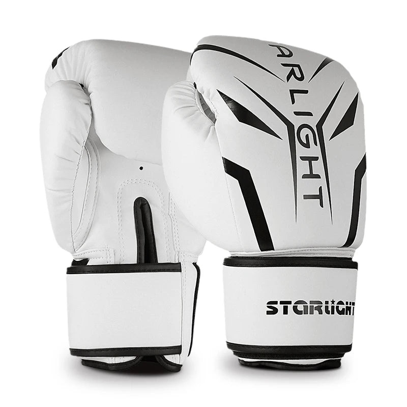 Boxing gloves, professional training sparring, explosion-proof leather, Muay Thai, MMA, Kickboxing, multi-layer sweat absorption