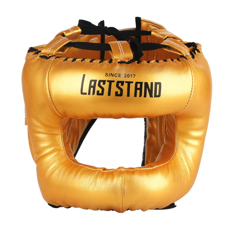 Boxing Helmet Sanda Training Head Protector Guard Boxing Muay Headgear Thai Helmet Kickboxing Head Gear Protective GYM Equipment