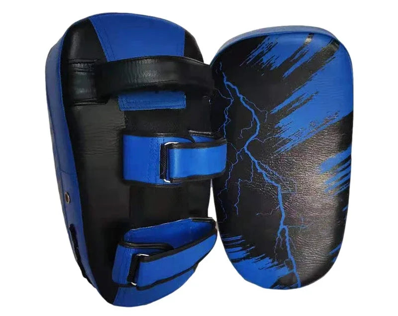 Boxing Gloves Kickboxing Muay Thai Punching Pad Curved Strike Shield Boxing Training Mitt Punching Pad Taekwondo Equipment