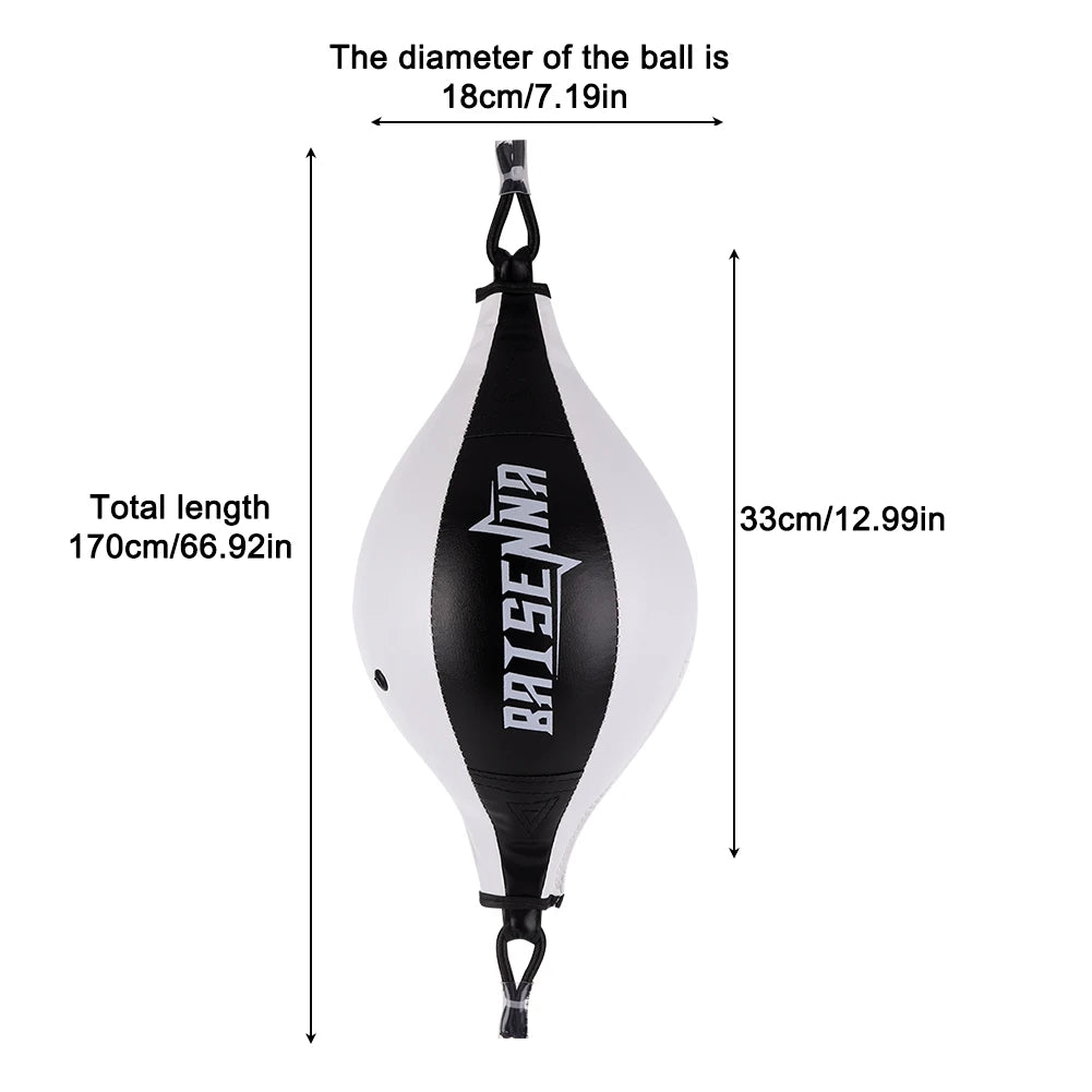 Boxing Punching Ball Training Reaction Speed Balls PU Leather Double End Punching Bag SpeedBall Gym Fitness Sports Equipment