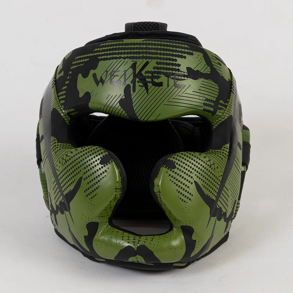 Boxing Helmet MMA Fighting Training Fighting Head Protection Men's Taekwondo Muay Thai Sanda Head Protection Equipment