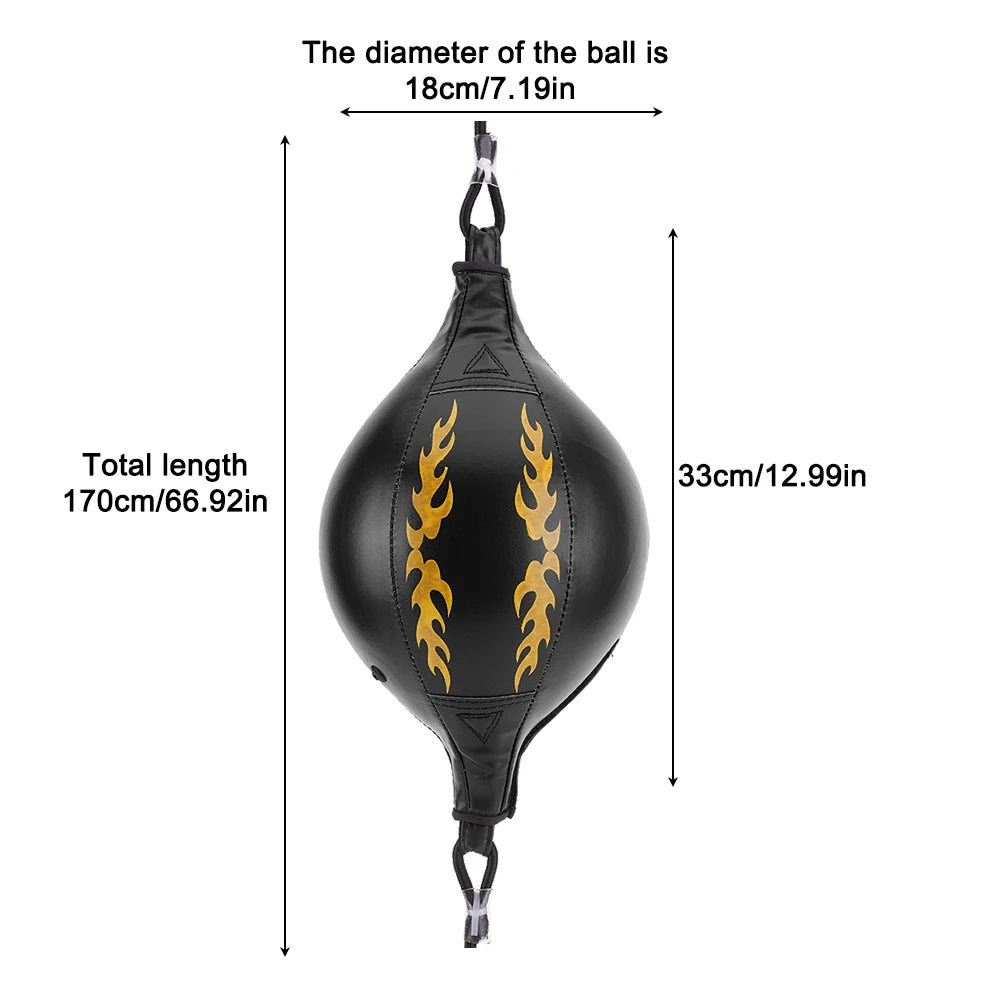 Boxing Punching Ball Training Reaction Speed Balls PU Leather Double End Punching Bag SpeedBall Gym Fitness Sports Equipment