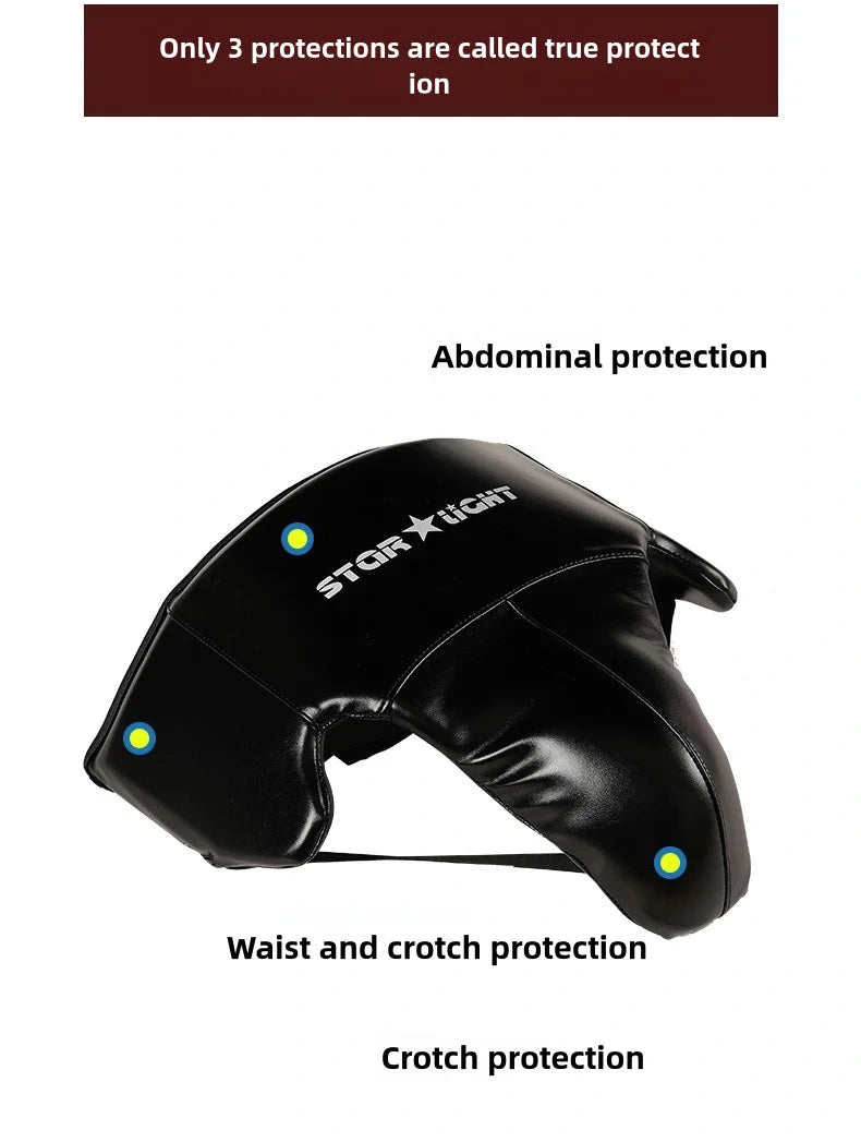 Men's full girdle protection Boxer underwear Men's Taekwondo groin protection boxing karate jockstrap free fight jockstrap
